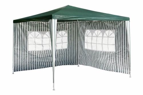 Pawilon ogrodowy 3 x 3 m + 2 ścianki boczne z oknami na Arena.pl