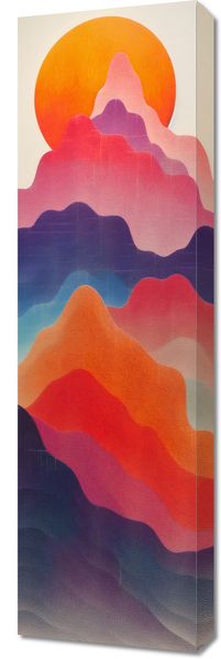 Obraz 30x100cm Gama Gór zdjęcie 1