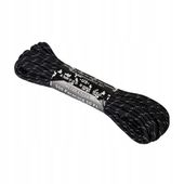 LINKA PARACORD 550 SPADOCHRONOWA 7 RDZEN 15M ATWOOD ODBLASKOWA CZERŃ