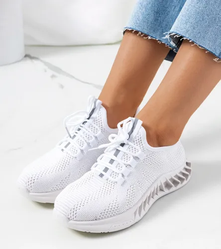 Białe sneakersy sportowe Witting 40 na Arena.pl