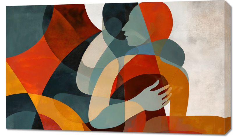 Obraz 100x60cm Objęcia zdjęcie 1