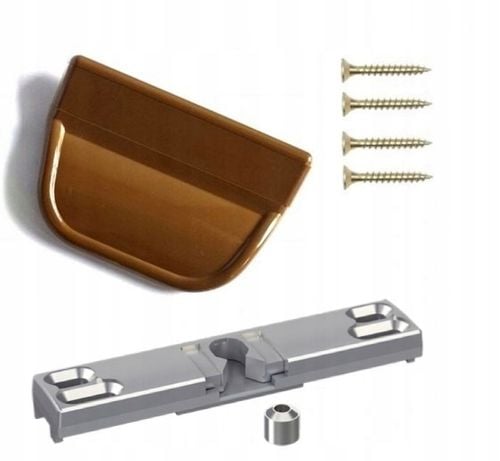 Zatrzask balkonowy + pochwyt ZŁOTY DĄB uchwyt do drzwi balkonowych na Arena.pl