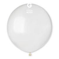 Balony krystaliczne przezroczysty transparentny #000, 48 cm 50 szt.