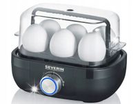 SEVERIN EK 3166 elektryczny jajowar na 6 jajek, automat do gotowania jajek