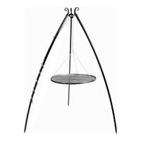 Grill na trójnogu 200 cm COOK KING - ruszt stal naturalna 60 cm