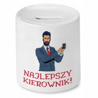 Skarbonka Dla Kierownika Najlepszy Kierownik Z Nadrukiem Ze Zdjęciem