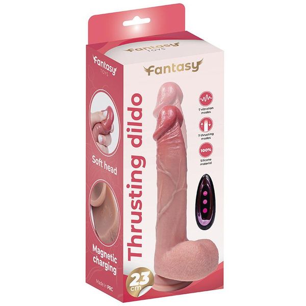 Silicone Thrusting Dildo 23 Cm zdjęcie 10