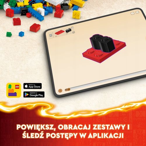 LEGO NINJAGO Mech żywiołu ziemi Cole’a 71806 na Arena.pl