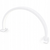 LAMPA KOSMETYCZNA ŁUKOWA ŁUK 40CM LED BEZCIENIOWA 20W STOJACA PAZNOKCIE