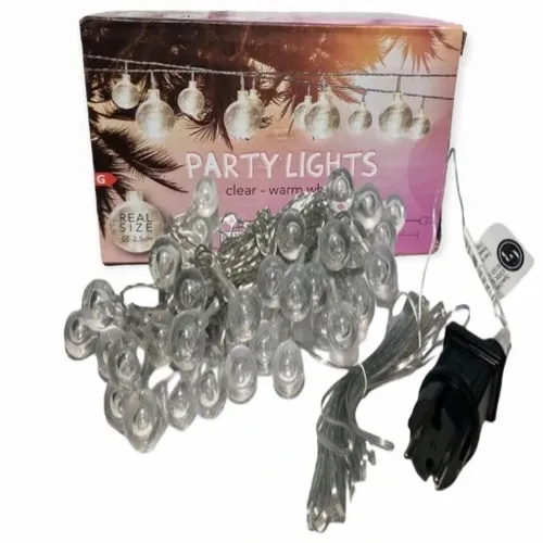 LAMPKI SIECIOWE 50 LED DO OGRODU BALKON TARAS 15m na Arena.pl