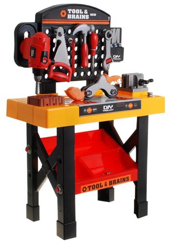 Warsztat Narzędziowy 2W1 Dla Dzieci 3+ Budowanie Modeli + Akcesoria na Arena.pl