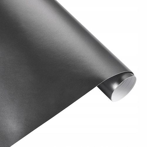 OKLEINA FOLIA CHROM MAT CIEMNA SZARA PERŁA 150cm MASKA DACH KOKPIT PROGI na Arena.pl