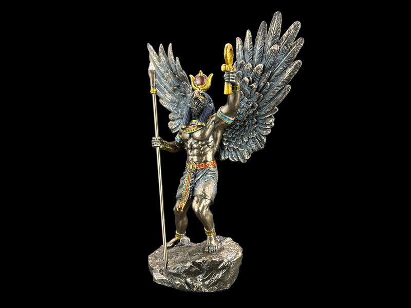 RA - EGIPSKI BÓG SŁOŃCA VERONESE WU78008A4 zdjęcie 2