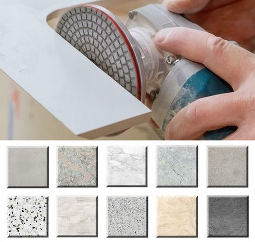 ZESTAW TARCZE DIAMENTOWE DO SZLIFOWANIA POLEROWANIA GRESU SPIEKU na Arena.pl