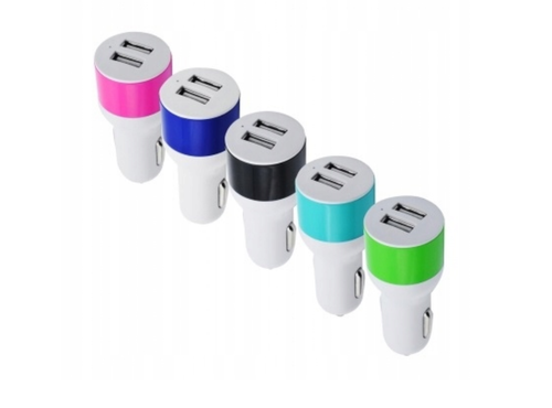 Ładowarka samochodowa 2xUSB 2100 mA na Arena.pl