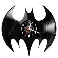 Zegar ścienny z płyty winylowej Batman 350.14