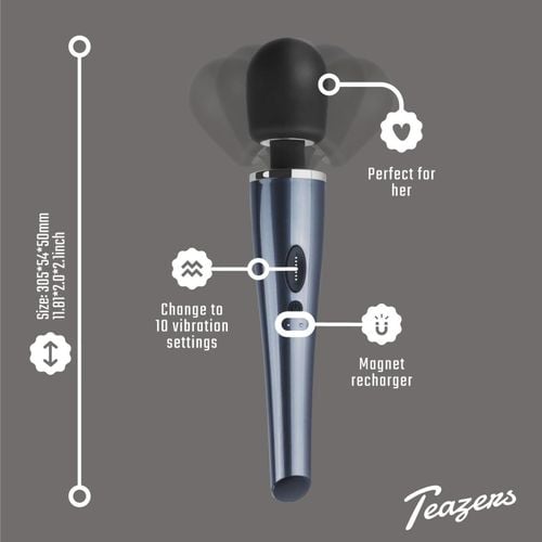 black lightning wand vibrator na Arena.pl