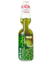 Napój Ramune Uji Matcha, japońska oranżada o smaku zielonej herbaty 200ml - Hata Kosen