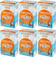Napój Kawowy Kawa Mrożona Premium Iced Coffe Karmelowa 8 szt. Mokate x6