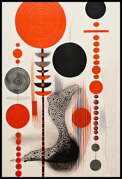 Plakat 68x101cm Kontrastowy Kosmos zdjęcie 2