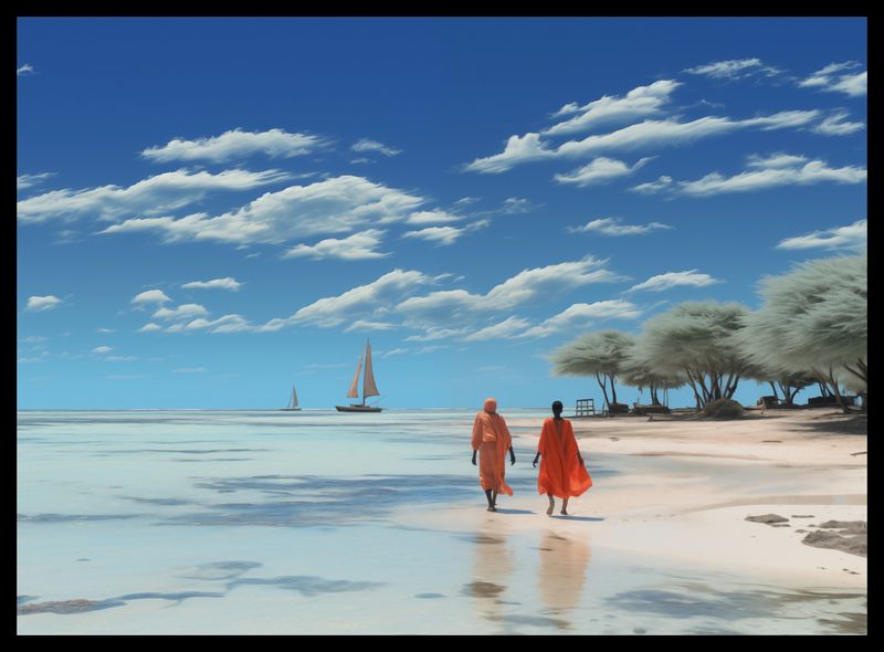 Plakat 55x40cm Spokój w Piaskach zdjęcie 2