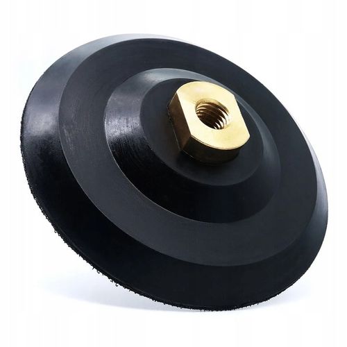 GUMOWY DYSK 125mm NA RZEP M14 DO TARCZ SZLIFIERSKICH POLERSKICH na Arena.pl