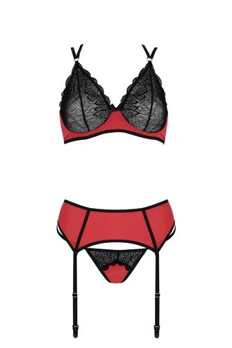 Bielizna-Magnolia Set Red S/M na Arena.pl