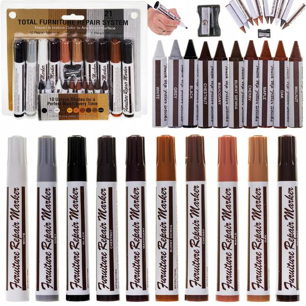 MARKERY DO NAPRAWY MEBLI 23SET NR:8250 zdjęcie 2