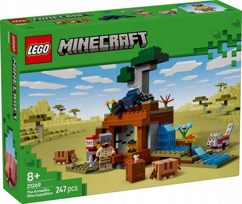 21269 - lego minecraft - wyprawa do pancernikowej kopalni na Arena.pl