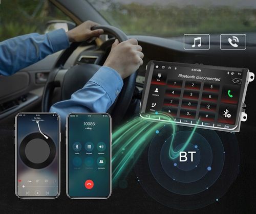 RADIO 9'' 4GB/64GB ANDROID 15 GOLF V VI PASSAT B6 B7 SEAT SKODA na Arena.pl