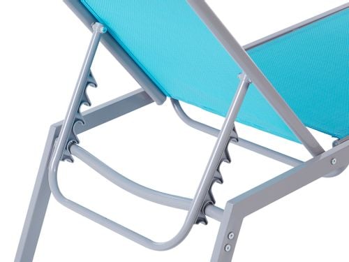 Leżak ogrodowy niebieski NOLI na Arena.pl