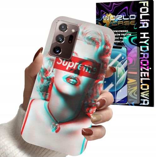 ETUI DO SAMSUNG NOTE 20 ultra - Monroe MODNE KOBIECE WZORY + FOLIA na Arena.pl