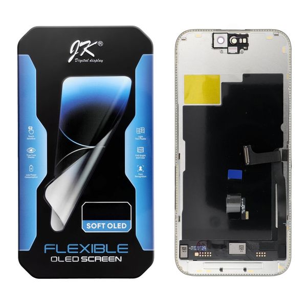 JK Wyświetlacz LCD do IPHONE 15 PRO HARD OLED (Change IC) zdjęcie 1