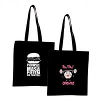 Eko Torba z nadrukiem PREZENT BAJ BAJ OPONKO