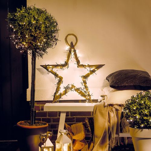 Gęste Oświetlenie Choinki COMPACT Lampki Choinkowe 3000 LED 60 M Ciepłe na Arena.pl