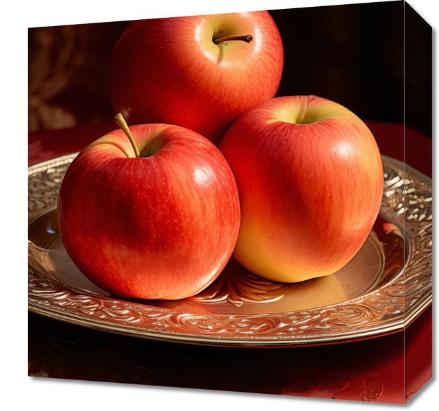 Obraz 40x40cm Rubinowe Ekscesy zdjęcie 1