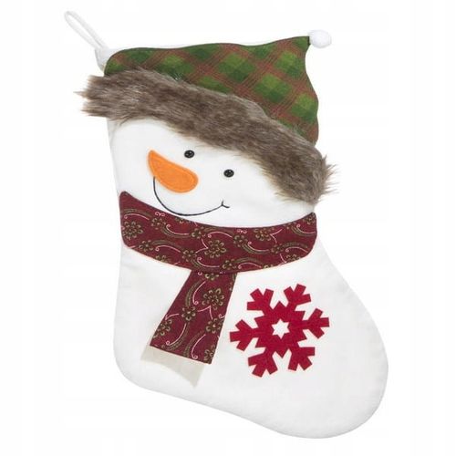 SKARPETA DUŻA DEKORACYJNA OZDOBA ŚWIĄTECZNA NA KOMINEK PREZENTY BUT na Arena.pl