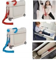 ŁÓŻECZKO DO SAMOLOTU TURYSTYCZNE WALIZKA NA KÓŁKACH JEŹDZIK NA PODRÓŻ 4w1