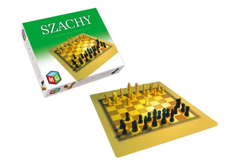Szachy duże gra planszowa 5+ MULTIGRA zdjęcie 1