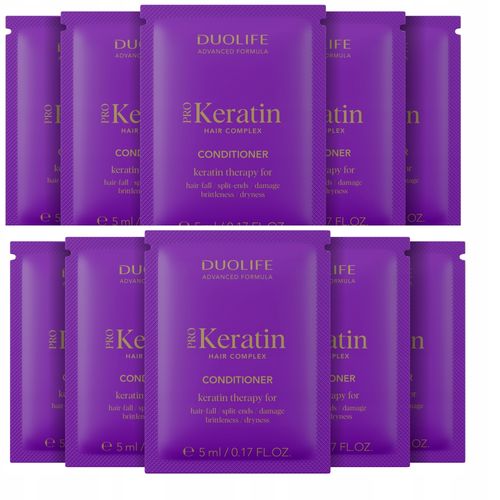 10x 5ml Próbka Keratin Hair Complex Conditioner na Arena.pl