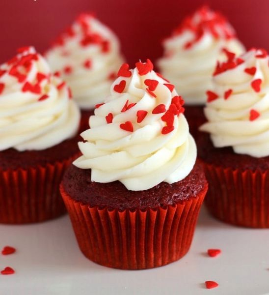 POSYPKA CUKROWA - SERCA SERDUSZKA czerwone - 50g zdjęcie 3