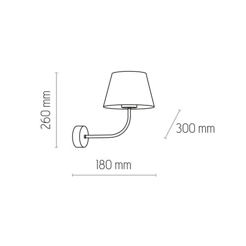 kinkiet chicago linen 4186 tk lighting na Arena.pl