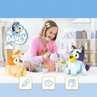 2-PAK PLUSZOWA PRZYTULANKA MIĘKKA ZABAWKA BLUEY DLA CHŁOPCÓW I DZIEWCZYNEK