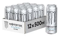 Monster Energy Zero Ultra Gazowany napój energetyczny 12x500 ml