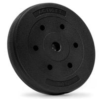 Obciążenie bitumiczne 10 kg talerz kompozytowy 29 mm krążek do sztangi hantli