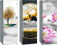 Naklejka samoprzylena Okleina laminat na Lodówkę