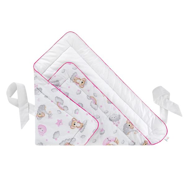 ROŻEK DLA NIEMOWLĄT 75x75 cm HOBBYKIDS ŚPIĄCY MIŚ zdjęcie 3