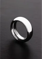 steel donut - pierścień stalowy anatomiczny 45mm, gładka powierzchnia