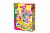 Kolorowy piasek - zwierzęta leśne