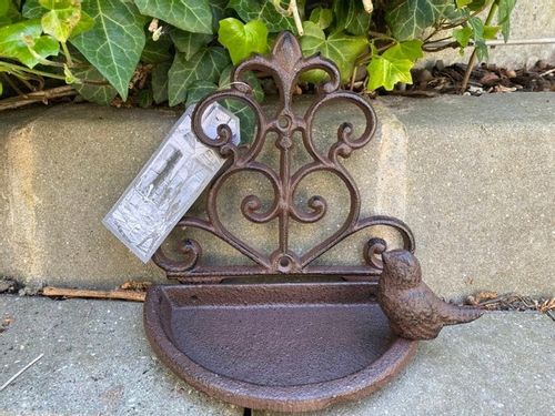 Poidełko Karmnik dla ptaków 17,5x18x10cm żeliwne na Arena.pl